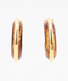 ANY 【WEB限定】マーブルリングピアス（両耳用）