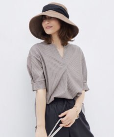 自由区 【WEB限定・洗える】トリコットジャージー カットソー