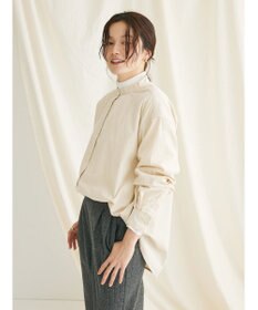 CRAFT STANDARD BOUTIQUE コーデュロイバンドカラーシャツ