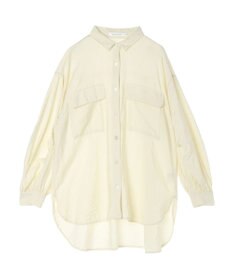 AMERICAN HOLIC 接触冷感Ｗポケット袖タックシャツチュニック