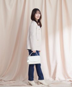 Tiaclasse 【洗える】ワッフルピケジャケット