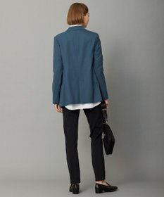 ICB L 【洗える】ウール2WAYストレッチ ダブルブレストジャケット