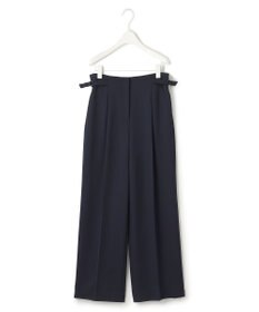 ICB 【2WAY・WEB限定・洗える】シルフィルダブルクロス サスペンダーパンツ