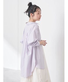 earth music&ecology ＴＲキュプラレギュラーシャツ