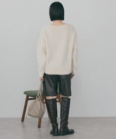 AMERICAN HOLIC 起毛シャギールーズニットプルオーバー