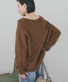 AMERICAN HOLIC 起毛シャギールーズニットプルオーバー