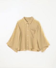 GRACE CONTINENTAL シアーポンチョシャツ