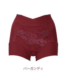 BRADELIS New York 【BRADELIS NewYork peace】綿混フィットレースショーツ ウエストからヒップ下まですっぽり包み補整するショーツ