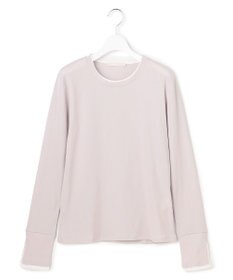 ICB L セミシアーテレコ レイヤード風カットソー