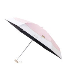 MOONBAT 【 遮光率100％/遮熱/UV/コンパクト】PAUL&JOE ACCESSOIRES(ポール&ジョー) 晴雨兼用日傘 スウィングヌネット ネコ 5段折りたたみ傘