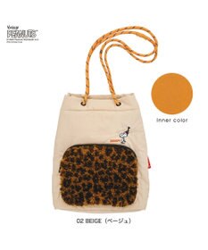 ROOTOTE 8411【スヌーピー】IP.ポシェット.ボア.ピーナッツ-9S