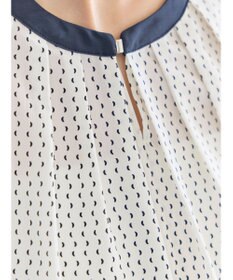 Te chichi スクエアチャームフロントタックブラウス