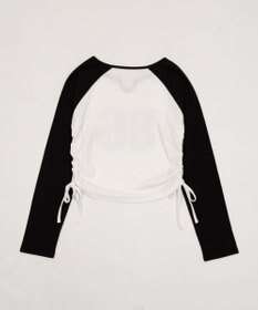 WEGO サイドドロストキーネックロンT