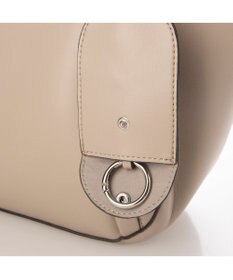 UNBILLION カシュカシュ cachecache / キーチャーム付きラウンドミニ2wayトート