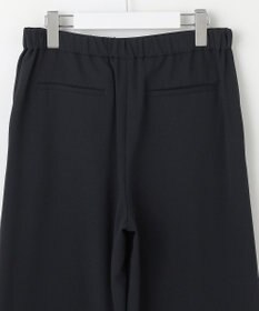 J.PRESS LADIES L 【洗える・吸水速乾・接触冷感・セットアップ対応】Light ジョーゼット ワイド パンツ