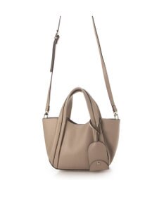 UNBILLION カシュカシュ cachecache / キーチャーム付きラウンドミニ2wayトート