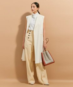 BEIGE， CAROLE / ロングテーラードジレ