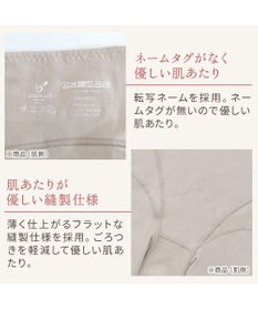 BRADELIS New York 【BRADELIS NewYork peace】綿混フィットレースガードル24 ブラデリス  1枚履きできるガードルショーツ