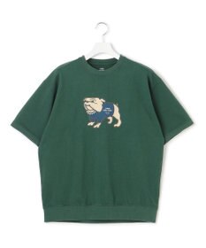 J.PRESS YORK STREET 【UNISEX】ブルドッグプリントTシャツ