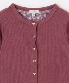 ANY KIDS スナップボタンカーディガン