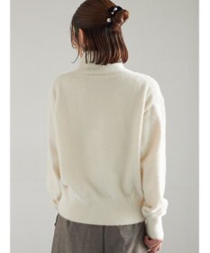 Te chichi 【宮本茉由着用】ハイネックフェザーニット