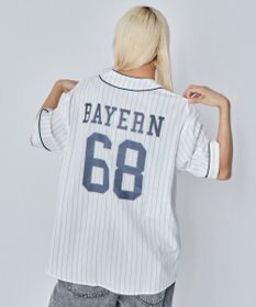 WEGO 【ユニセックス着用ITEM/MLサイズ展開】ベースボールシャツ（SS）