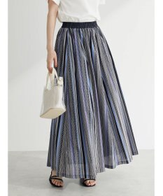 Green Parks ・ＥＬＥＮＣＡＲＥ　ＤＵＥ　マルチストライプスカート