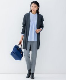 23区 【Oggi2月号掲載/新色追加】TRストレッチギャバ テーパードパンツ