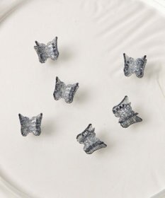 WEGO Lラメバタフライチビクリップ