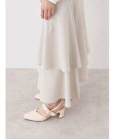 earth music&ecology アシンメトリーイレヘムスカート