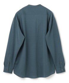 JOSEPH HOMME ウールツイストジャージー　バンドカラーシャツ