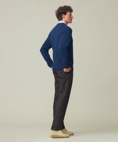 J.PRESS MEN カシミア サドルショルダー クルーネック ニット