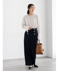 Te chichi パウダーツイルマリンスラックス《2026 spring catalog item》