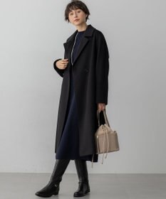 23区 S COLOMBOカシミヤビーバー ダブルフロント チェスターコート