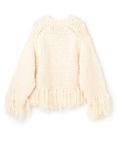 uncrave フリンジプルオーバー