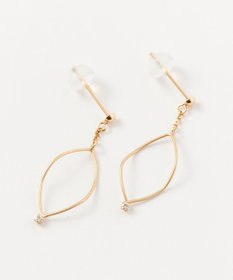 Phoebe 【K10】マーキスダイヤモンドピアス