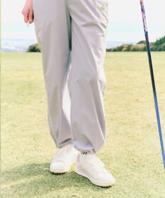 PW CIRCULUS 【花粉がつきにくい】【WOMEN】セミワイドパンツ ゴルフウェア レディース