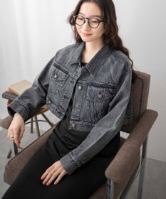WEGO ショートデニムジャケット