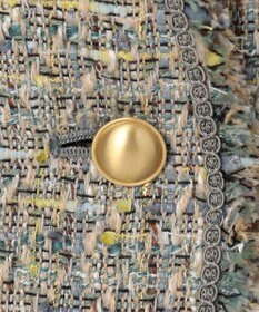 自由区 ラメノットファンシーツイード ジャケット