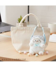 Mother garden しろたん ついてきちゃうしろたん マスコット 着せ替えカバー 《ハチワレ》単品