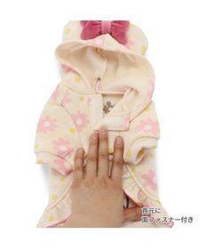 PET PARADISE ディズニー ミニーマウス  お揃いパーカー 花柄 小型犬