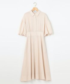 組曲 【WEB限定カラーあり】ボリュームスリーブシャツワンピース