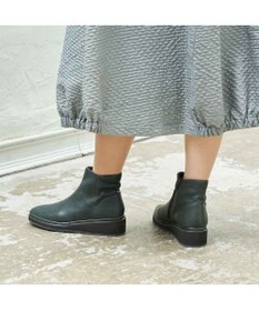 MODE ET JACOMO <D'ICI>プレーンウェッジショートブーツ