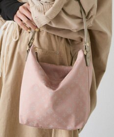 russet ナイロンジャガード2WAYミニショルダーバッグ(CE-1627)