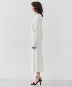 BEIGE， 【洗える】LAURA / クルーネックボタンニットトップス