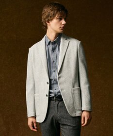JOSEPH ABBOUD 【シルク×綿ブレンド】シルクコットンストライプ シャツ