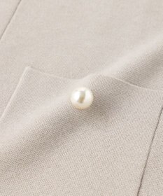 UNFILO 【VERYコラボ】パールボタンニットジレ