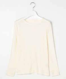 J.PRESS LADIES 【WEB限定】シアーストレッチフライス クルーネック シアー カットソー