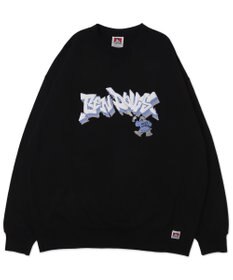 WEGO 【ユニセックス着用ITEM/MLサイズ展開】別注BENDAVISバブルロゴプルオーバー