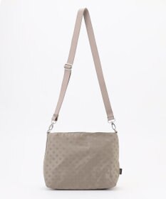 Y'SACCS ドットジャガードポーチ付きトートバッグ